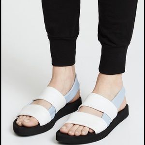 Opening ceremony  ELHENA LEATHER SLINGBACK SANDALS